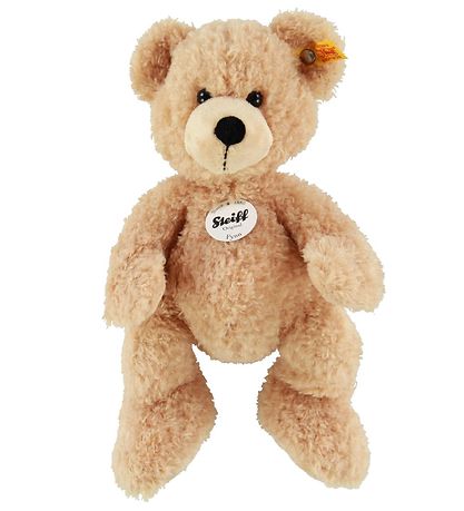 Steiff Soft Toy in Suitcase - Fynn - 28 cm - Beige