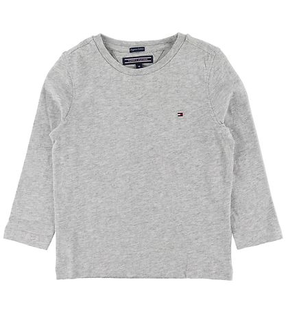 Tommy Hilfiger Blússa - Basic - Grey Heather