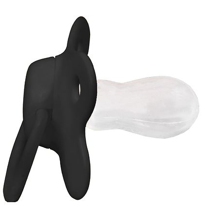 Filibabba Schnuller - 2er-Pack - Schwarz