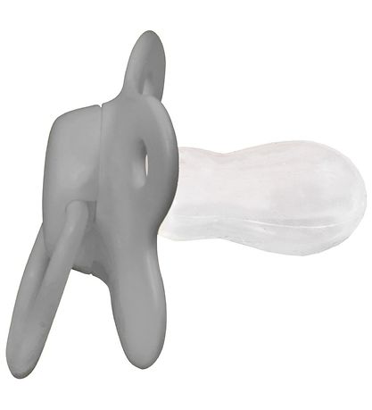 Filibabba Pacifiers - 2-Pack - M desert grey