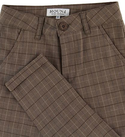 Hound Chinos - Tíska Chino Ávísanir - Brown
