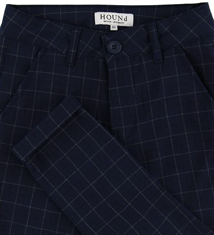Hound Chinos - Tíska Chino Ávísanir - Dökkblátt
