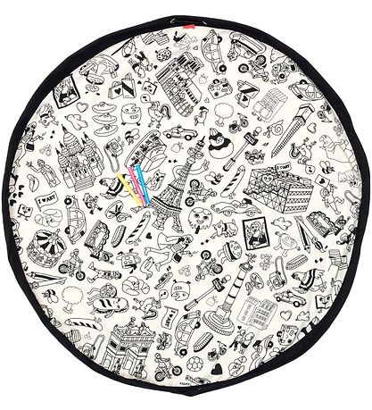 Play&Go x Omy Lekmatta m. Dammmarkörer - Ö: 140 Cm - Paris