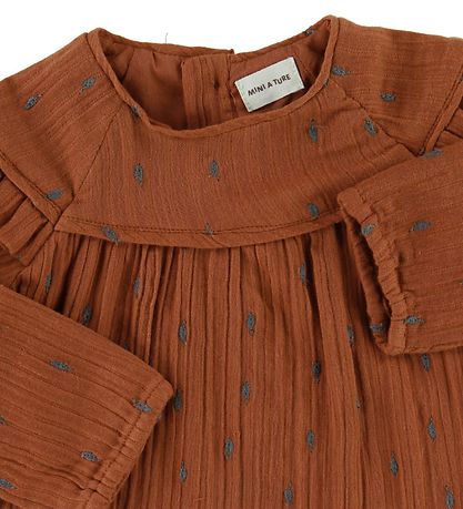 Mini A Ture Blouse - Cenia - Leather Brown