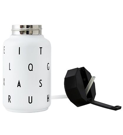 Design Letters Hitabrúsi M. sogrör - 330 ml - Hvítur