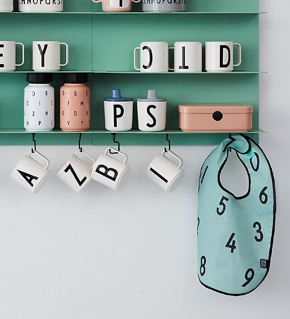 Design Letters Hitabrúsi M. sogrör - 330 ml - Hvítur