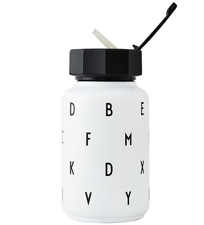 Design Letters Hitabrúsi M. sogrör - 330 ml - Hvítur