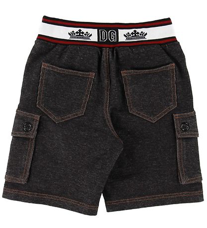 Dolce & Gabbana Shorts - Denim - Charcoal