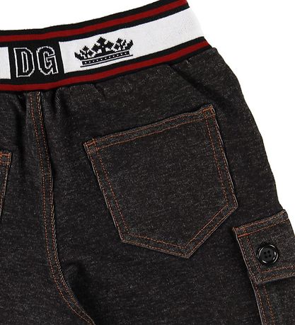 Dolce & Gabbana Shorts - Denim - Charcoal