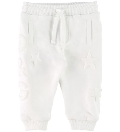 Dolce & Gabbana Sweatpants - White w. Stars