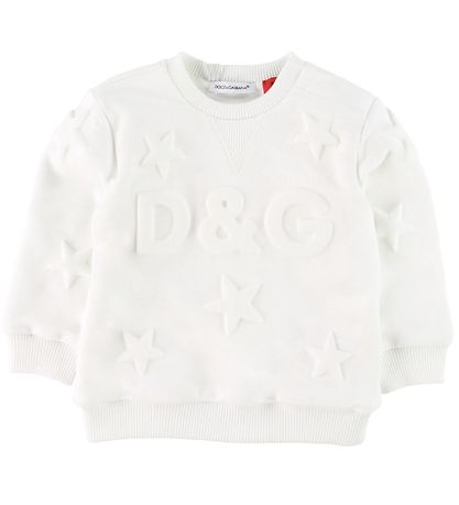 Dolce & Gabbana Peysa - Hvítur M. Stjörnur