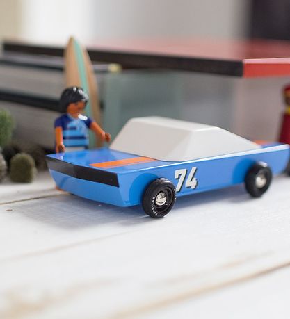 Candylab Bíll - 18,3 cm - Americana - Blu74 Racer