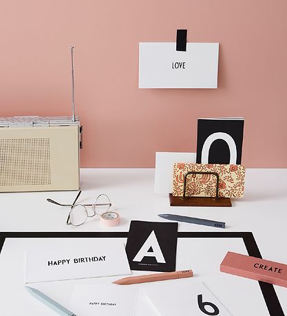 Design Letters Federtasche - Create - Dunkelrosa