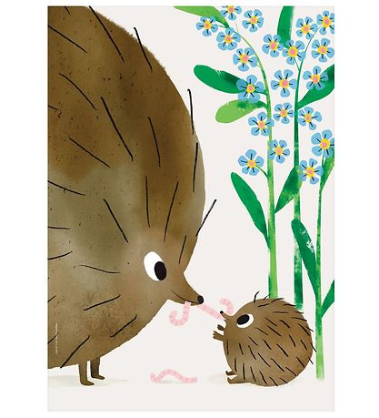 I Love My Type Poster - 50x70 - Forget Me Not - Ivory