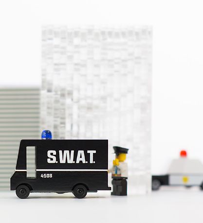 Candylab Bíll - 8,5 cm - SWAT sendibíll