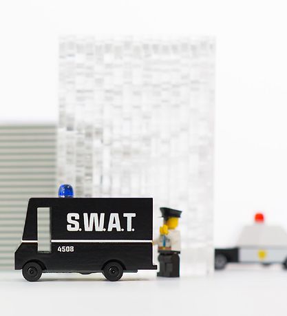 Candylab Toy Car - 8,5 cm - SWAT Van