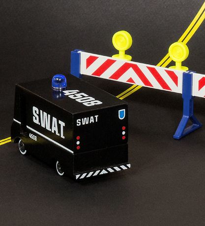 Candylab Bíll - 8,5 cm - SWAT sendibíll