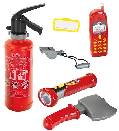 Klein Firefighter Case - 6pcs - Red