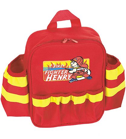 Klein Fireman's backpack - 6 pcs - Red