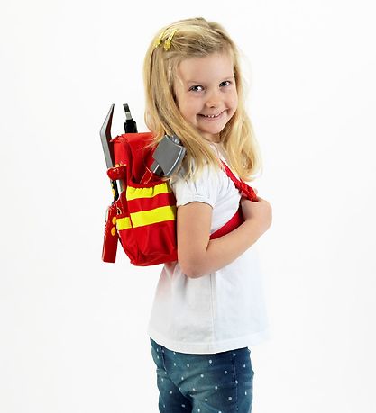 Klein Fireman's backpack - 6 pcs - Red