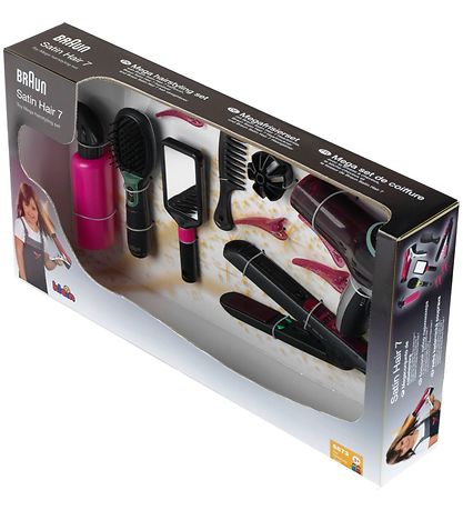 Braun Kit de Coiffure - Noir/Rose KL5873