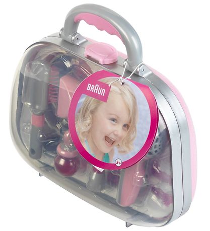 Braun Haarstyling Set - Speelgoed - Roze Kl9622