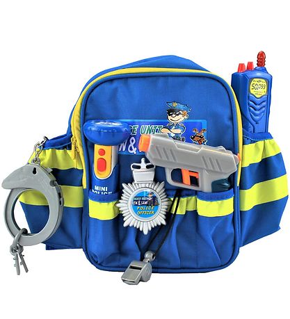 Sac à dos de police Klein - 6 pièces - Bleu