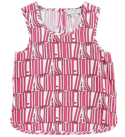 Stella McCartney Kids Efst - Hvítt/Bleikt
