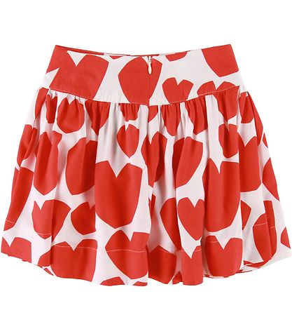 Stella McCartney Kids Pils - Hvítt/Rautt M. Hjörtu