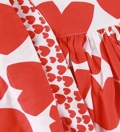 Stella McCartney Kids Pils - Hvítt/Rautt M. Hjörtu