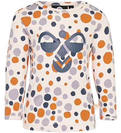 Hummel Blússa - HMLedna - Ljós bleikur M. Doppur
