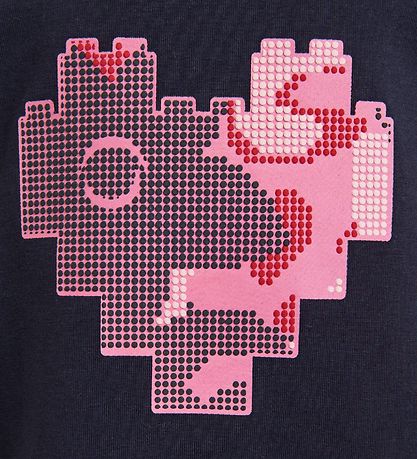 LEGO® Duplo Long Sleeve Top - LWTonja - Navy w. Heart
