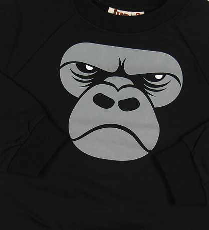 DÝR Peysa - DÝR Hér að neðan - Black Zoomgorilla