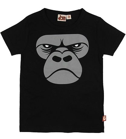 DYR T-Shirt - Primate - Black Zoomgorilla