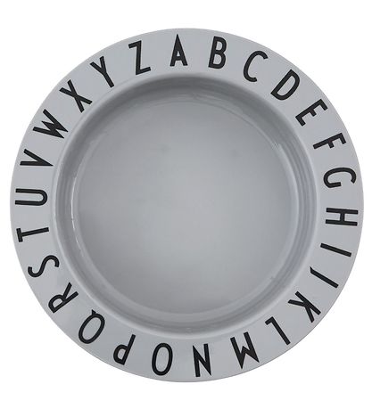 Design Letters Bowl - Tritan - 15,5 cm - Eat & Learn - Grey