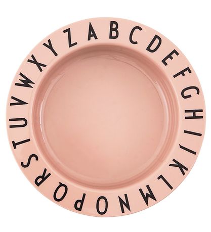 Design Letters Bowl - Tritan - 15.5 cm - Eat & Learn - Powder ro