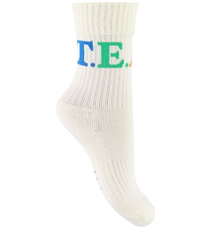 Molo Socken - 2er-Pack - Norman - Graumeliert/Elfenbein