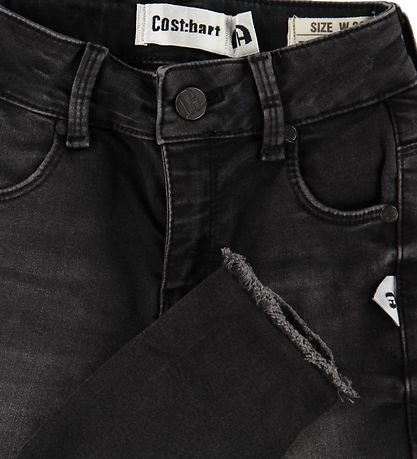 Cost:Bart Jeans - Patricia - Medium+ Black Þvo
