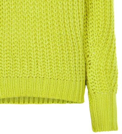 Cost:Bart Long Sleeve Top - Knitted - Ivala - Limeade
