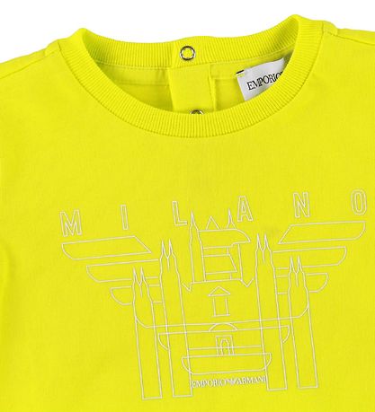 T-Shirt Emporio Armani - Jaune