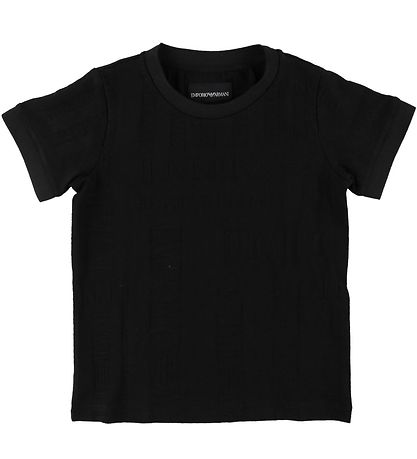 Emporio Armani Stuttermabolur - Svart