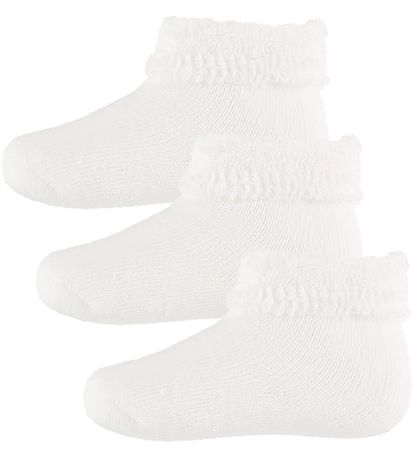 Melton Socks - 3-pack - White