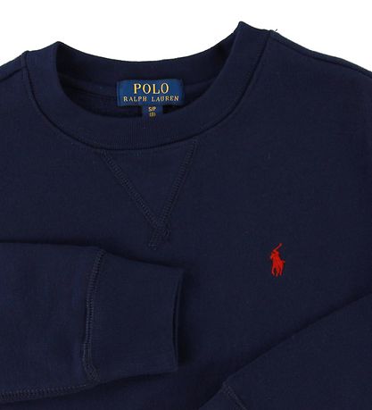 Polo Ralph Lauren Peysa - Dökkblátt M. Lógó