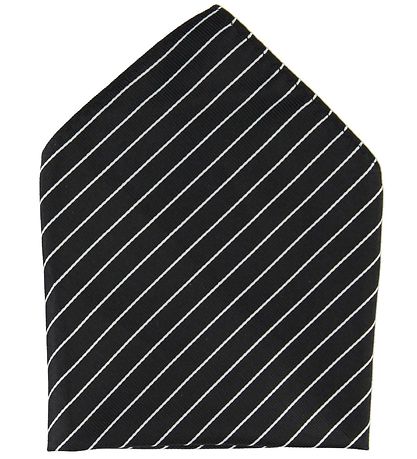 Grunt Bow Tie w. Handkerchief - Black/White