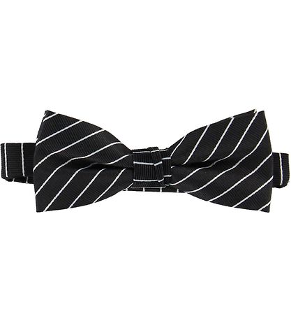 Grunt Bow Tie w. Handkerchief - Black/White