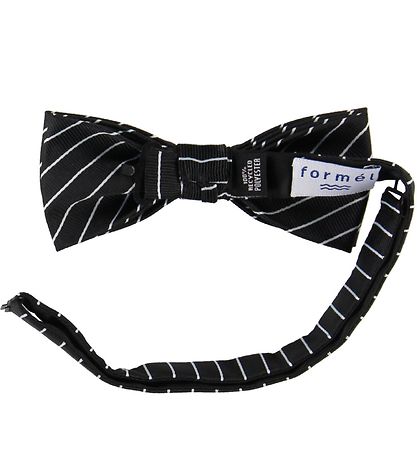 Grunt Bow Tie w. Handkerchief - Black/White