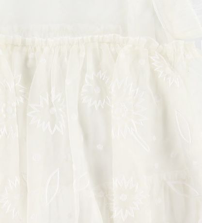 Stella McCartney Kids Kjóll - Hvítt M. Blóm