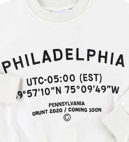 Grunt Sweatshirt - Alberte - Broken White