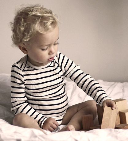 Minimalisma Romper l/æ - Bono - Zijde/Katoen - Sailor