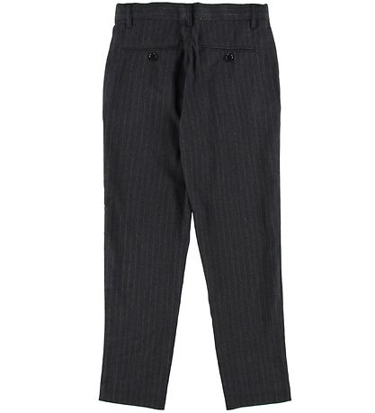 Grunt Broek - Rick - Grijs The Stripe